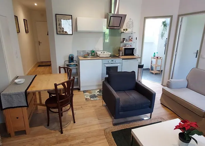 Charmant 2 Pieces Avec Terrasse Proche Centre Ville - Parking Gratuit A Proximite